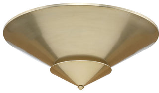 Pinellas Collection 25" 4-Light Convertible Semi-Flush Mount Light, Soft Gold