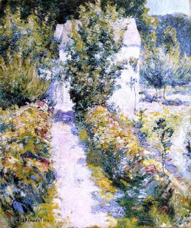 John Twachtman Azaleas, 20"x25" Wall Decal