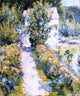 John Twachtman Azaleas, 20"x25" Wall Decal