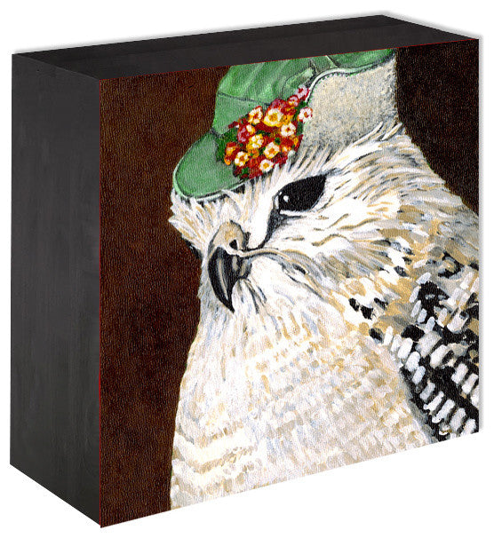 "Amy" Wood panel print