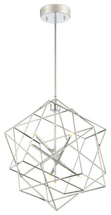 Stacia Pendant in Chrome