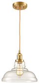 Vintage-Style 1-Light Pendant, Brass