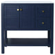 36" Plywood Freestanding Bath Vanity Set, Integrated Resin Sink