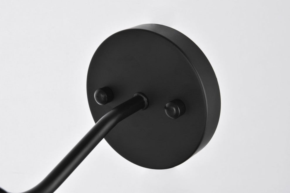 Harriet 5" Black Wall Sconce