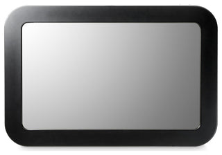 Lisbon Wall Mirror Silken Matte Black