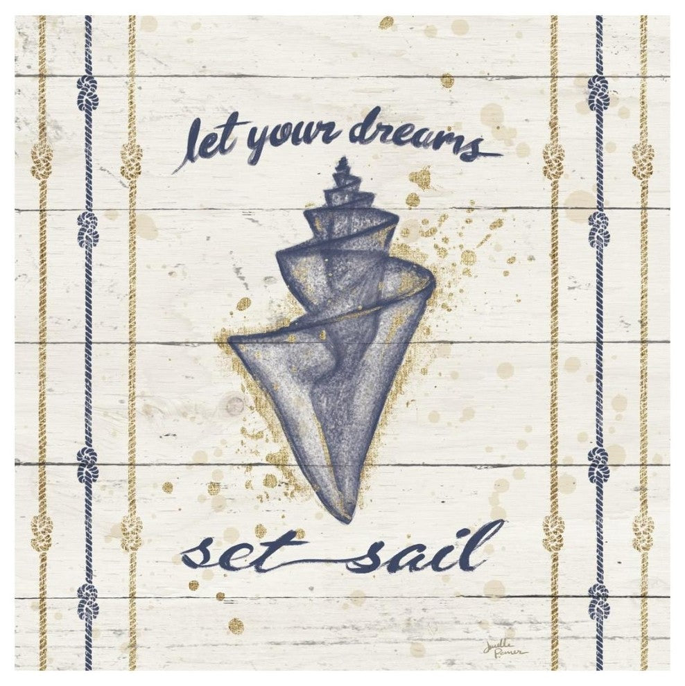 "Calm Seas III" Digital Paper Print by Janelle Penner, 20"x20"