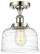 Innovations 916-1C-PN-G713 1-Light Semi-Flush Mount, Polished Nickel