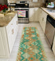 Sun Faded Kilim Farzaneh Ivory/Rust Runner, 2'7x9'8