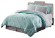 Bibb Home 8pc Down Alternative Bed in a Bag Set, Trellis, King
