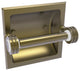 Pacific Grove Recessed Toilet Paper Holder with Dotted Accent, Antique Brass