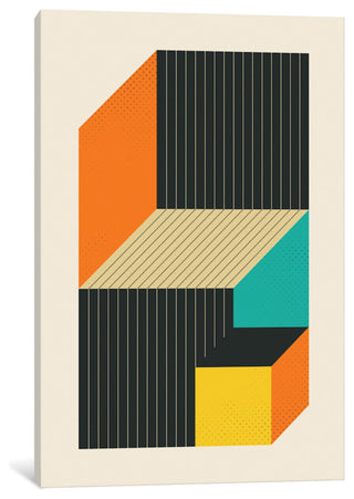 "Cubes VI" by Jazzberry Blue, 26x18x1.5