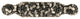 Florid Leaves Large Pull Antique Brass, Satin Nickel