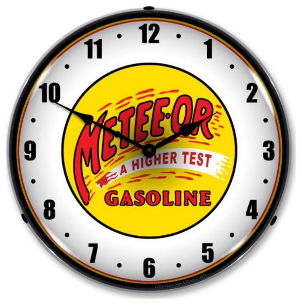 1503587 Meteeor Gasoline Clock