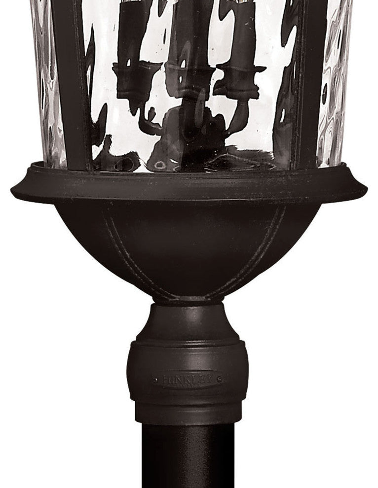 Hinkley Lighting 1921 Windsor 6 Light 34.75" Tall Post Light - Black