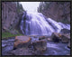 Gibbon Falls Cascading Into River, Yellowstone National Park, Wyoming, 16"x12"