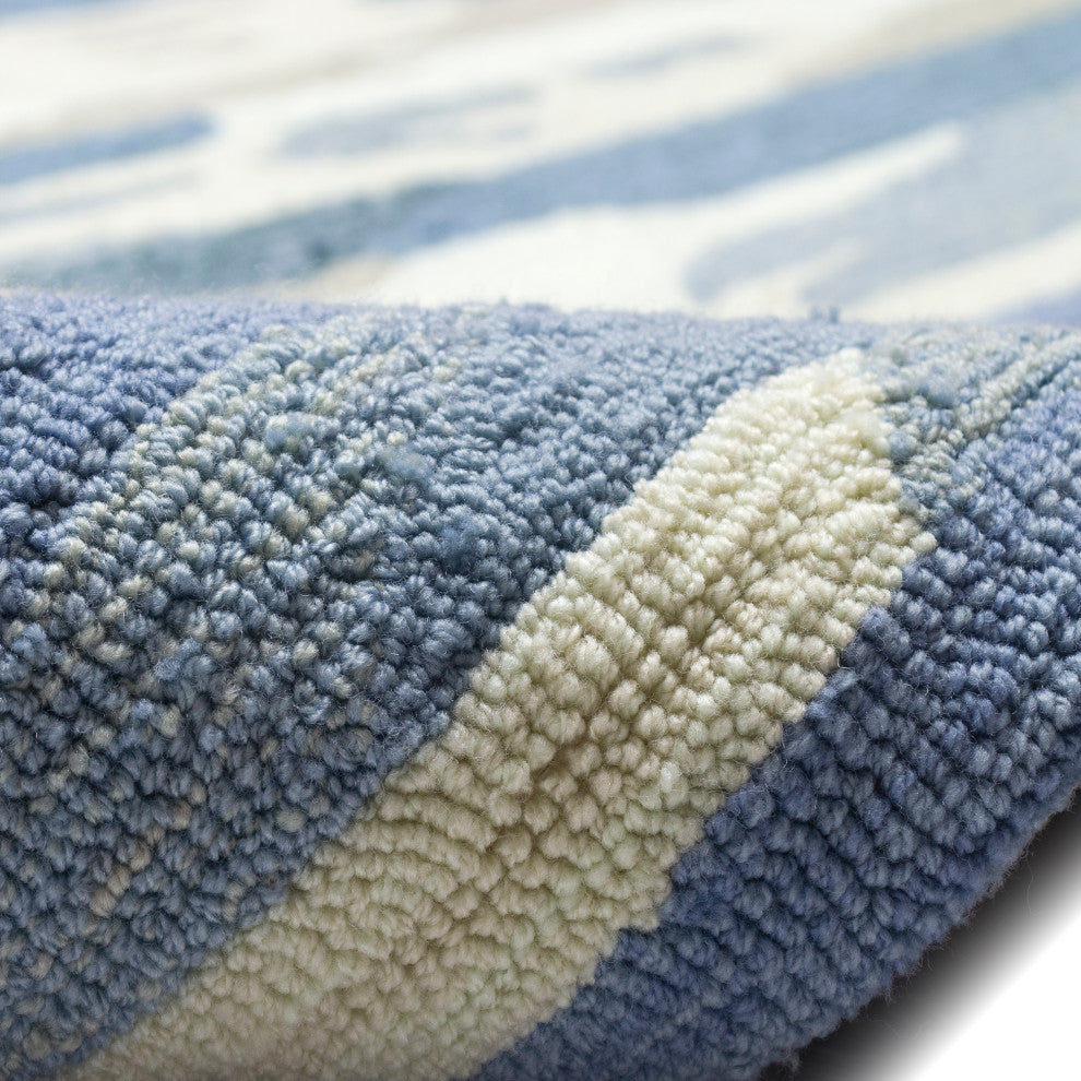 Capri Cloud Indoor/Outdoor Rug Soft Blue 2'x5'
