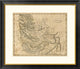"Persia, 1812" Framed Digital Print by Aaron Arrowsmith, 32x28"