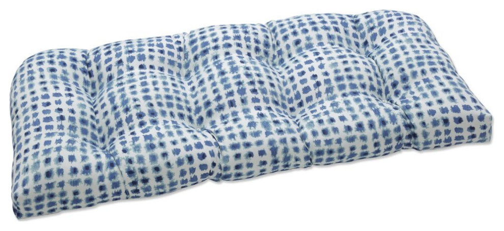 Alauda Porcelain Wicker Loveseat Cushion