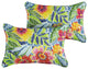 Sorra Home Pensacola Multi Corded Pillow, Set of 2, 20"x13"x6"