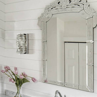 Modern LED Wall Lights Crystal Wall Sconce, Chrome