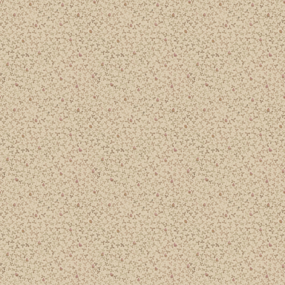 Lark Beige Botanical Wallpaper Bolt