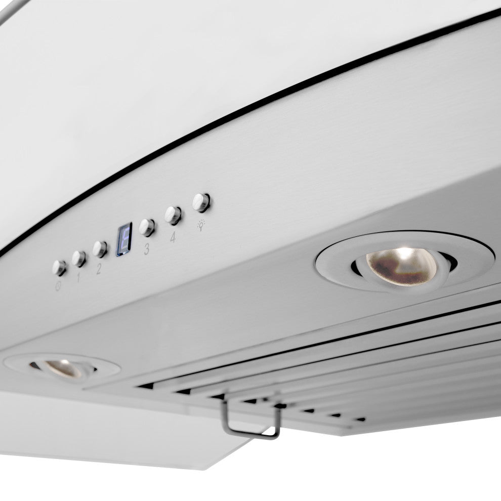 ZLINE 30" Ducted Vent Wall Mount Range Hood With Built-in CrownSound