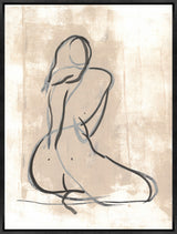 Curvy and Still, 24 x 32