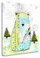 "Bear I" By Sarah Ogren, Giclee Print on Gallery Wrap Canvas, Ready to Hang