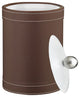 Stitched Chocolate 2 qt. Tall Ice Bucket Lucite Lid
