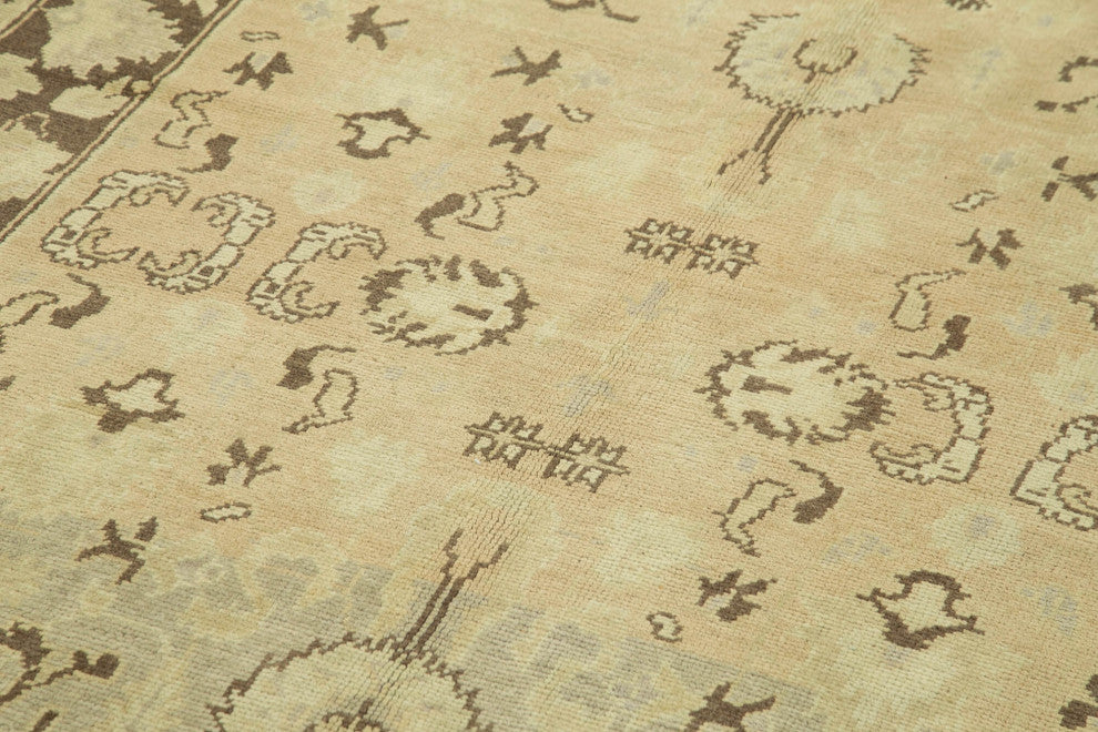 Rug N Carpet - Hand-knotted Anatolian 4' 7'' x 10' 9'' Contemporary Wool Rug