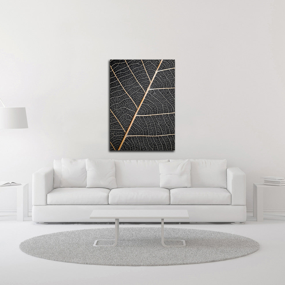 Leaf Veins by Design Fabrikken, Print on Canvas, 25"x35"