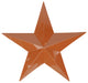 Country Rustic Star Indoor/Outdoor Wall Decoration, Light Brown, 3'