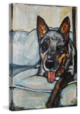 "Unconditional Friend" Painting Print on Wrapped Canvas