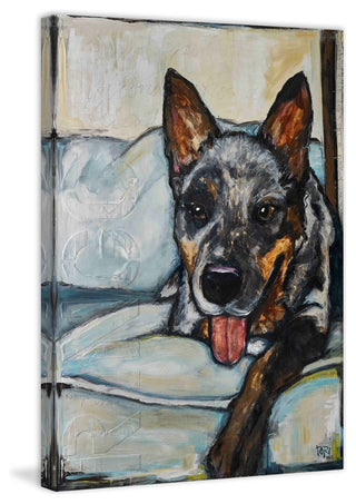 "Unconditional Friend" Painting Print on Wrapped Canvas
