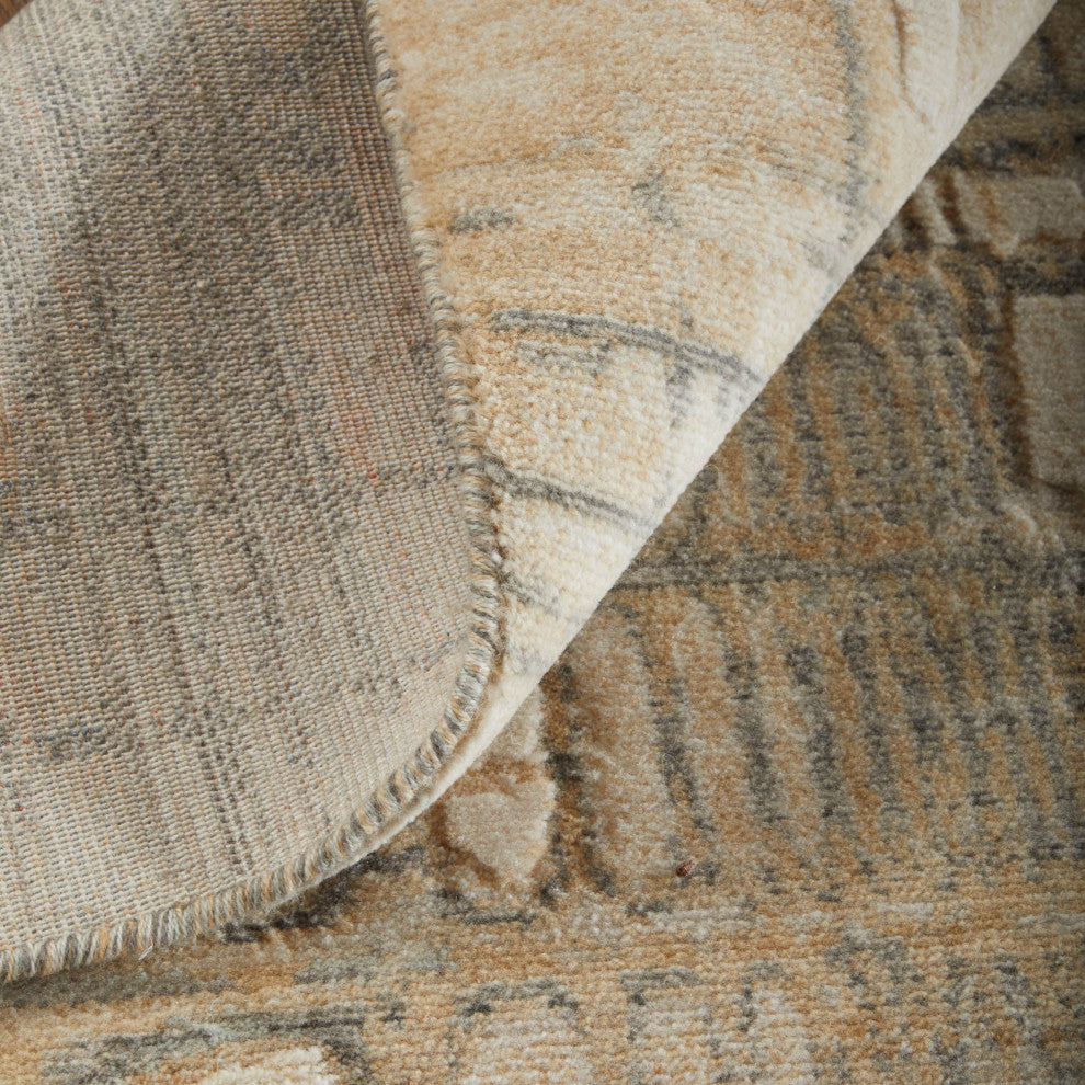 Jaxson 39PZF Modern/Industrial/Bohemian & Eclectic Area Rug, 12'x15'