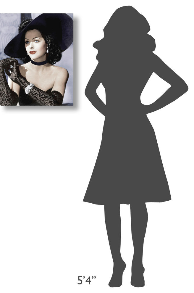 "Hedy Lamarr" Stretched Canvas Giclee by Hollywood Photo Archive, 18"x22"