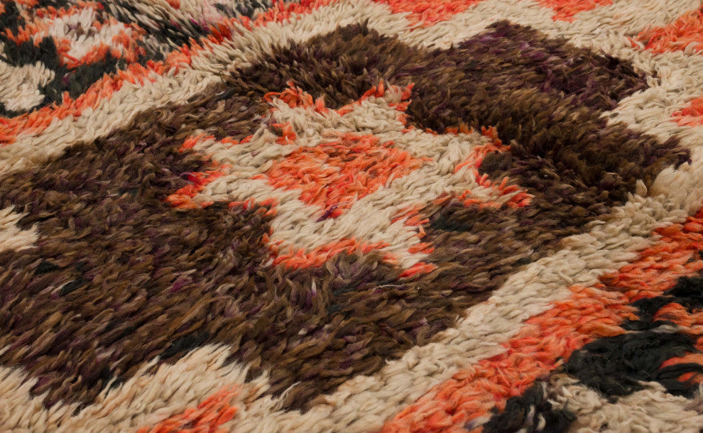 Vintage Turkish Runner Rug - 2' 11" x 11'  (35 in. x 132 in.)