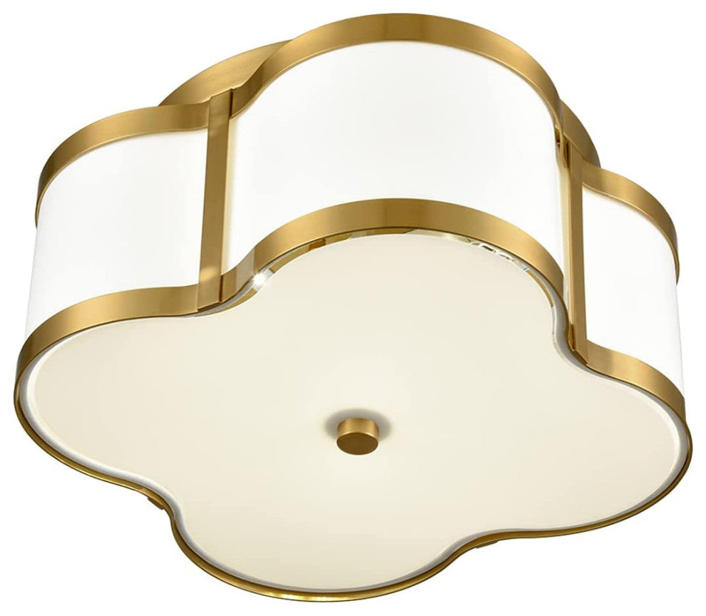 Gold Flush Mount Ceiling Lighting Modern Ceiling Lamp for Hallway