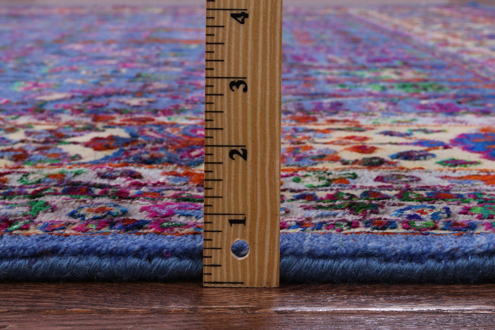 Wool & Silk Persian Ziegler Handmade Rug 8' 10" X 11' 11" - Q13722