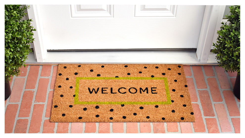 Polka-dot Fun Doormat