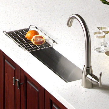 Houzer CTB-3285 Contempo Series Undermount Stainless Steel Bar/Prep Sink