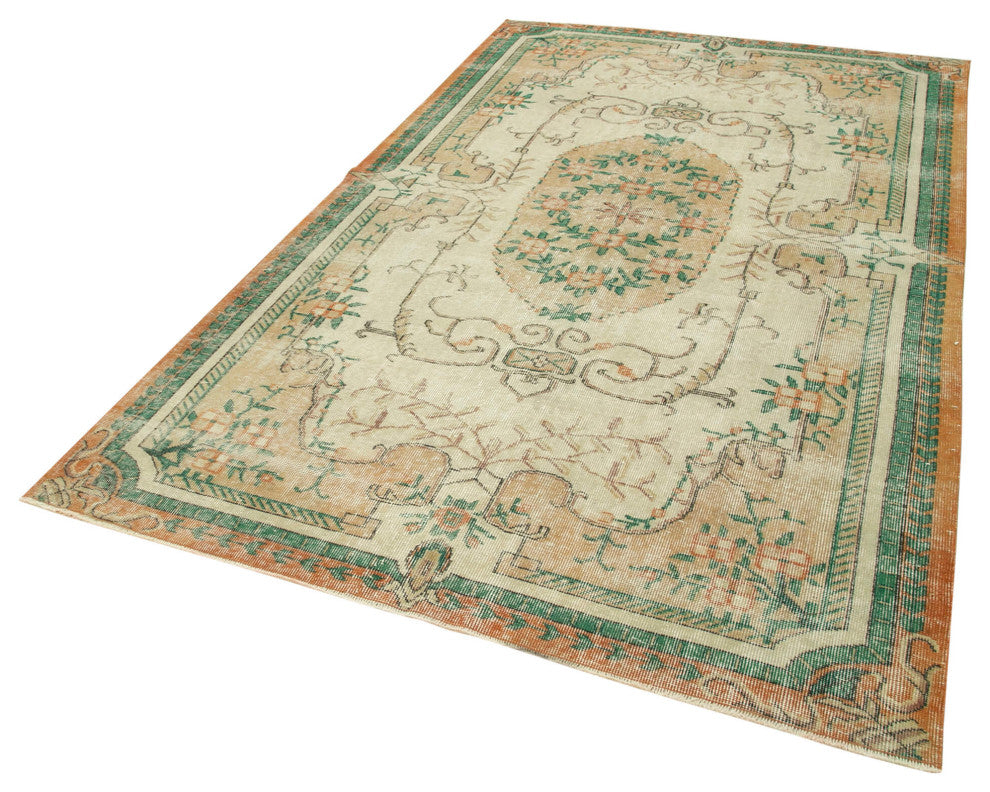 Rug N Carpet - Hand-knotted Turkish 5' 5'' x 9' 3'' Decorative Area Rug
