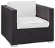 Espresso White Venice 8 Piece Outdoor Patio Sofa Set