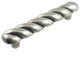 Braid Pewter Cabinet Pull Hawk Hill Hardware, Polished Pewter