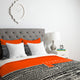 Deny Designs Bird Ave University Of Florida Orange Duvet Cover - Lightweight