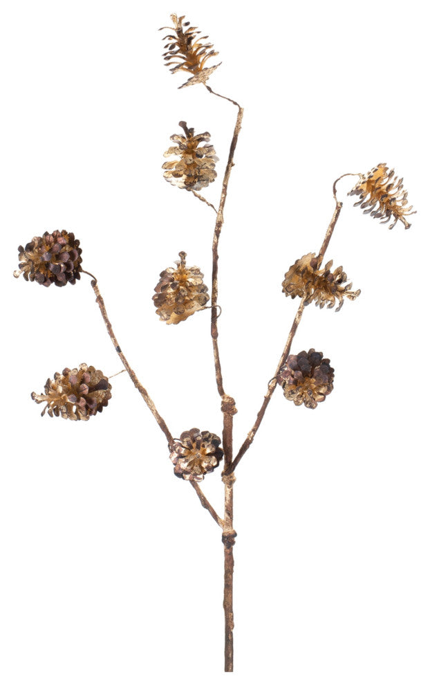 Pine Cone Spray, Set of 12