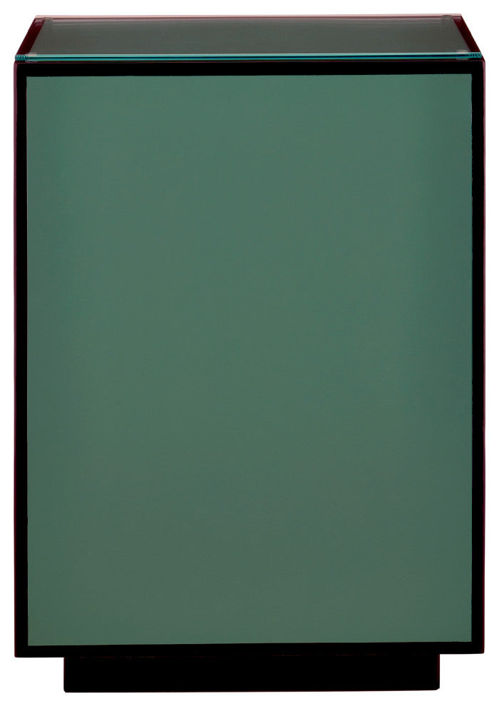 Green Lacquer Side Table