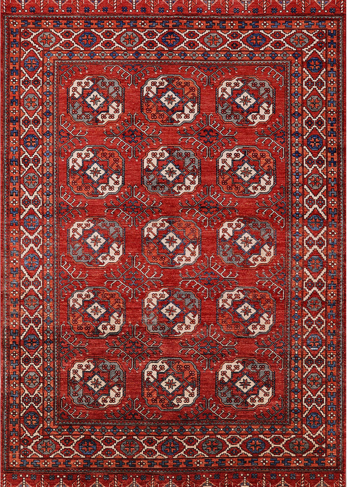 Ahgly Company Indoor Rectangle Mid-Century Modern Area Rugs, 3' x 5'