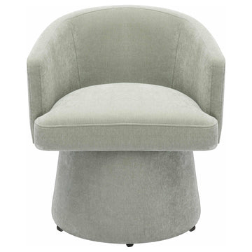 Kristen Rolling Desk Chair, Green