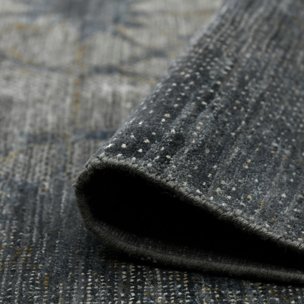 Dazzle Area Rug, Graphite, 2' x 3', Geometric